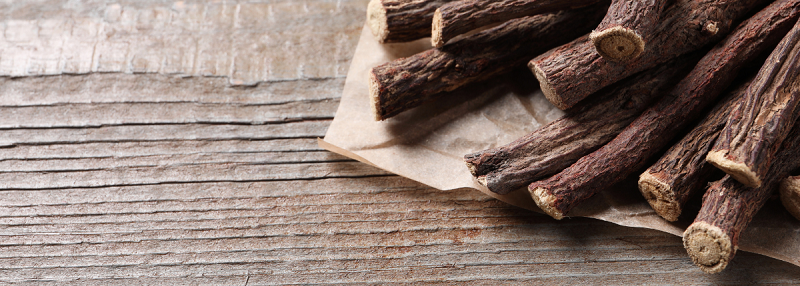 image of liquorice plants 