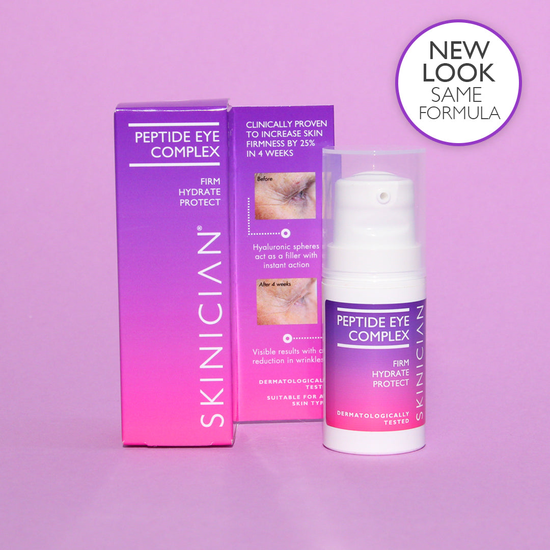 SKINICIAN Peptide Eye Complex box and airless container