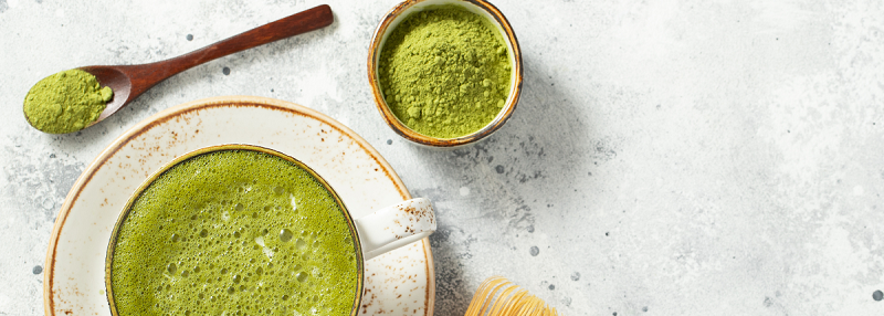 image of a cup of green tea