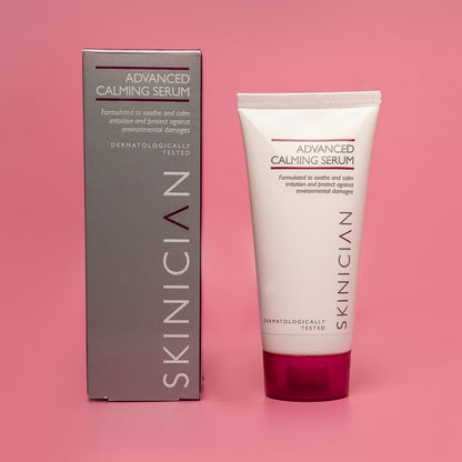 SKINICIAN Advanced Calming Serum image of the carton and tube