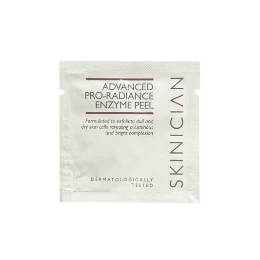 Skinician sachet of the Advanced Pro-Radiance Enzyme Peel Sachet 2ml