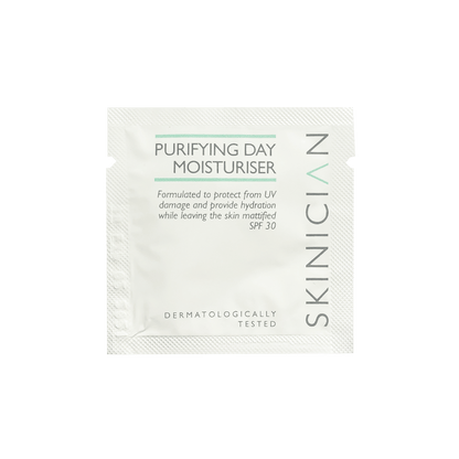 Sachet sample of Purifying Day Moisturser with SPF 30