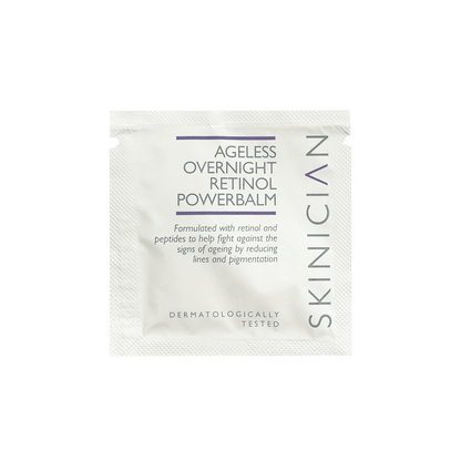 Sachet Sample of Ageless Overnight Retinol Powerbalm by Skinician.