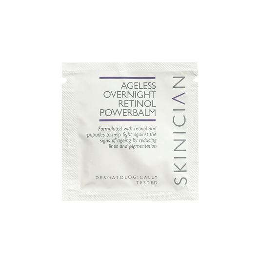 Sachet Sample of Ageless Overnight Retinol Powerbalm by Skinician.