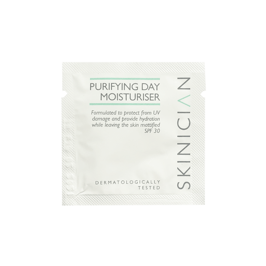 Sachet sample of Purifying Day Moisturser with SPF 30